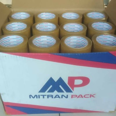 

Lakban Coklat 90yard 72 Roll Lakban Coklat Mitran Pack 72 Roll Lakban Coklat Kualitas Daimaru