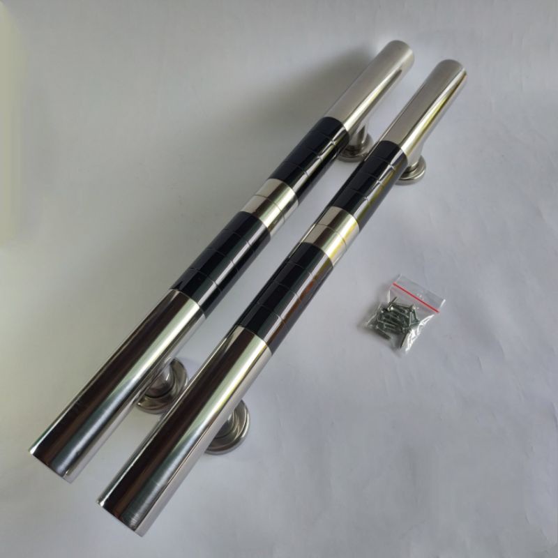 2 biji Handle Pintu Rumah 45 cm Stainles Minimalis Gagang Tarikan Pintu Kupu Tarung Mewah