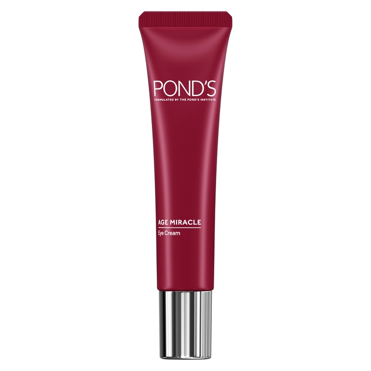 Ponds Age Miracle Eye Cream Anti Aging+Glowing with Retinol, Niacinamide &amp; Prebiotic 15ml