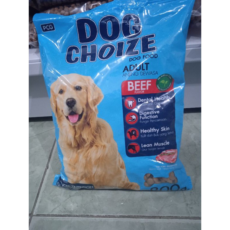 makanan Anjing Dog Choize repack 800gr