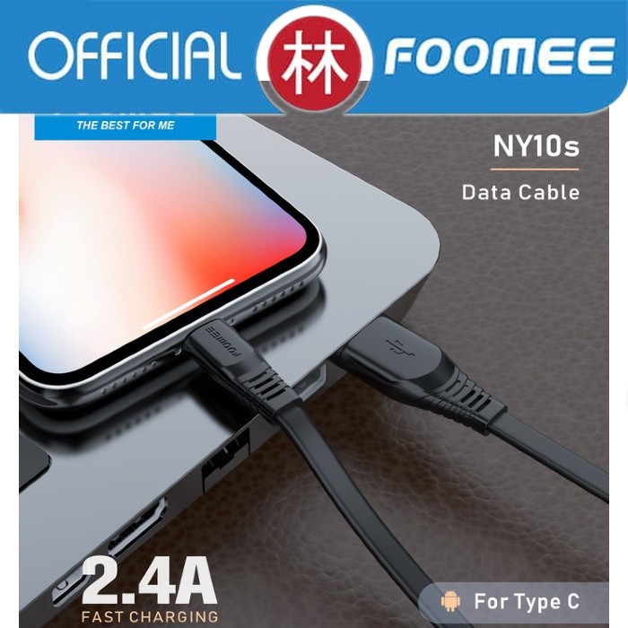 Foomee NY10S Data Cable Type-C Fast Charging 2.4A