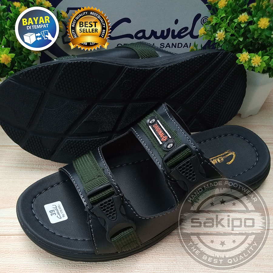 PROMO 11.11 BIG SALE !! SANDAL DISTRO PRIA DEWASA SLOP BAN 2 TERBARU TRENDI NYAMAN DIPAKAI / SANDAL GUNUNG BAN 2  / ALDEBARAN / SAKIPO