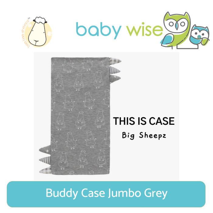 Baabaasheepz Buddy Case Jumbo Grey