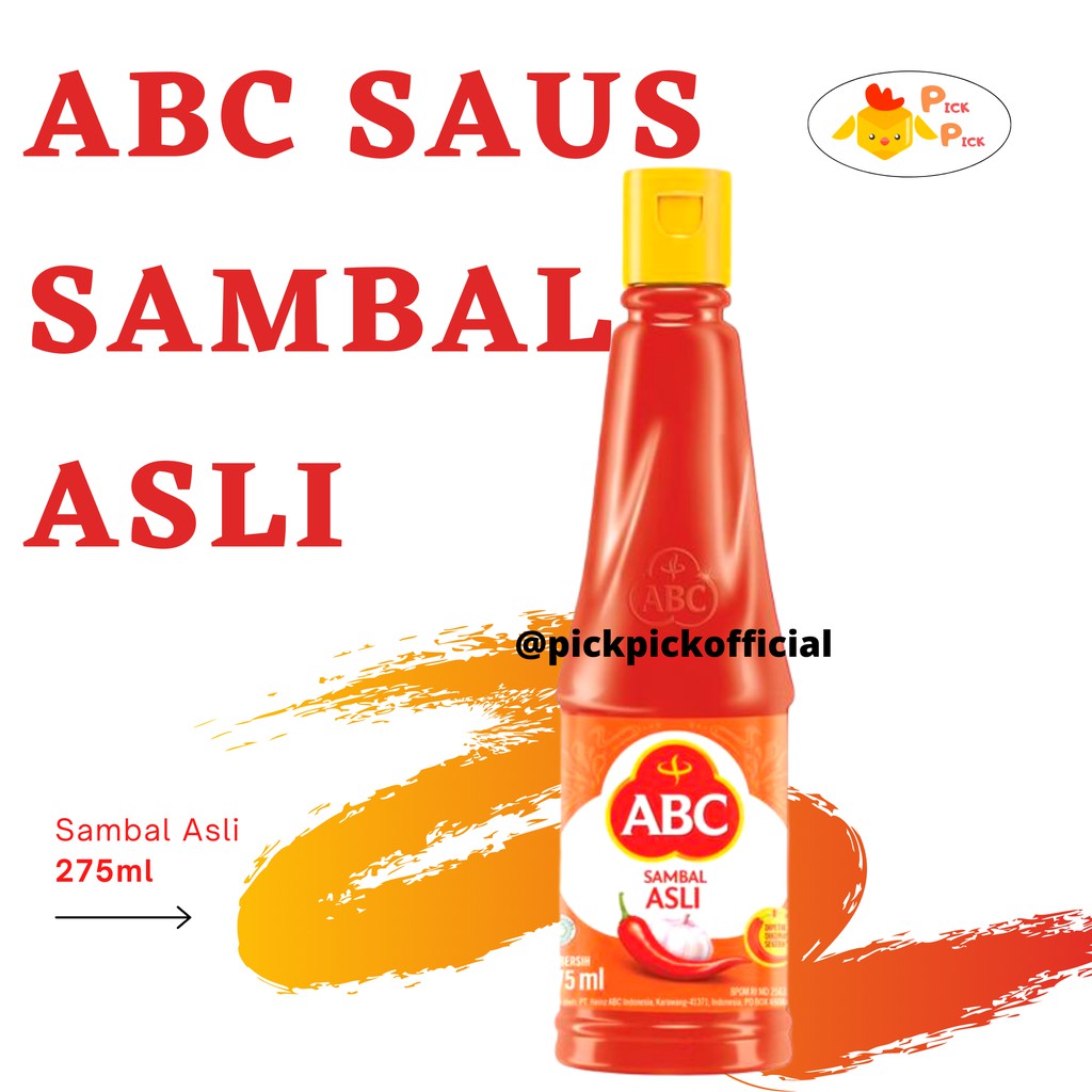 

ABC Saus Sambal Asli 275ml
