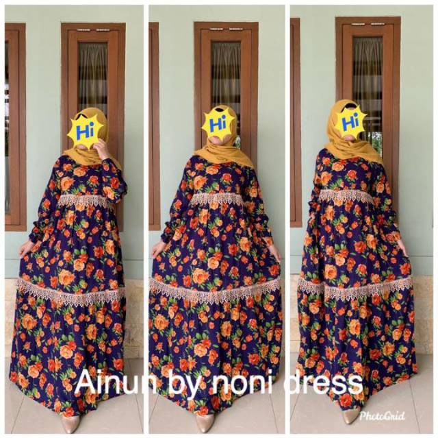 DASTER ARAB NONI AINUN BY NONI DRESS ORI