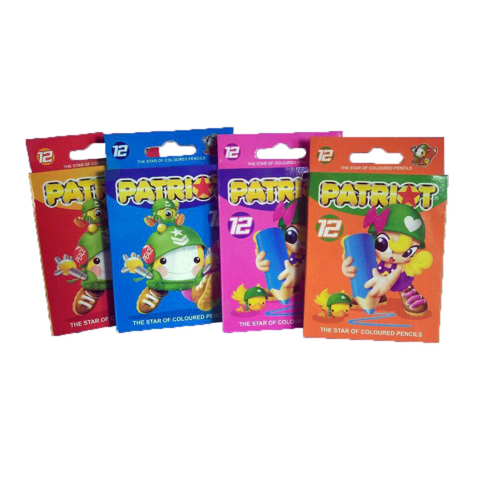 

Pensil Warna Patriot Pendek Pulas Mewarnai Anak