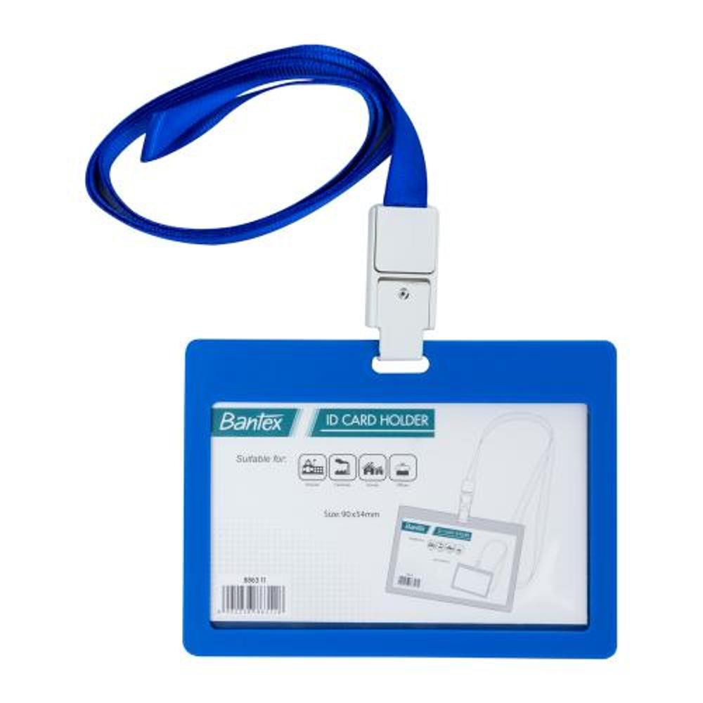 

BANTEX ID CARD NAME TAG LANDSCAPE WITH LANYARD REF. 8863