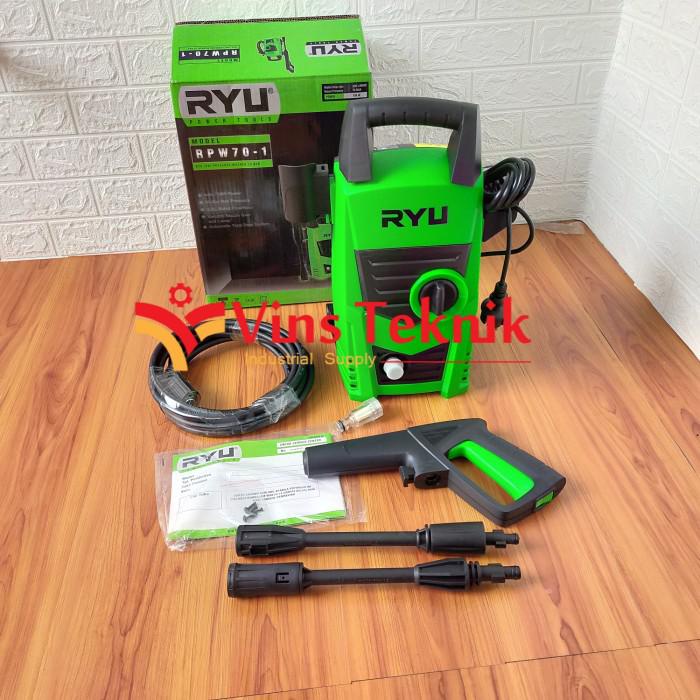 Jet Cleaner High Pressure Washer Mesin Cuci Mobil Rpw70-1 Ryu Rpw 70-1
