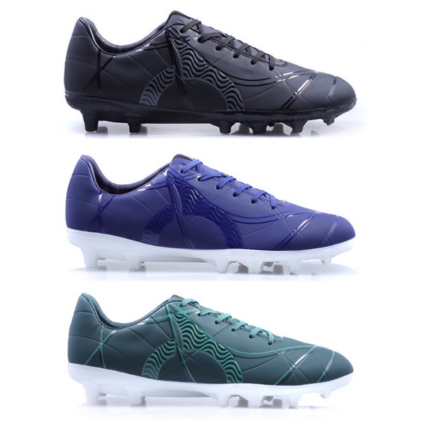 Bisa COD... SEPATU BOLA ORTUSEIGHT ZENITH FG BLACK BLUE GREEN