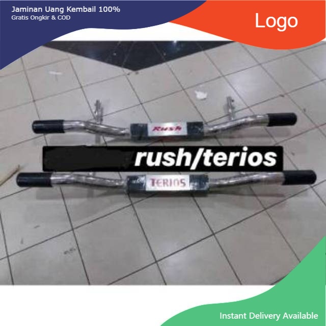 ORIGINAL PENGAMAN TANDUK INJAKAN BUMPER BELAKANG MOBIL TOYOTA RUSH LAMA NEW DAIHATSU TERIOS LAMA OLD