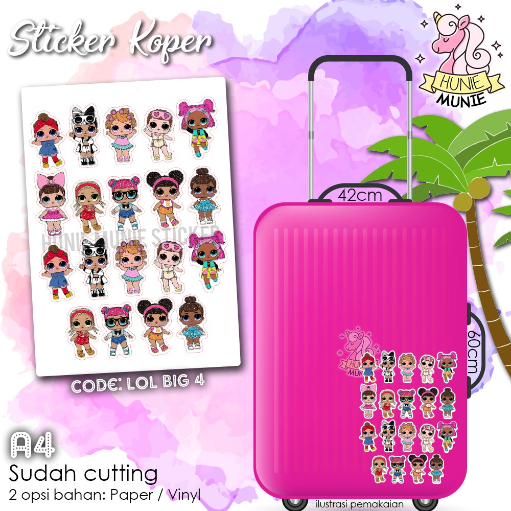 Sticker Koper - LOL Surprise BIG #4 Stiker