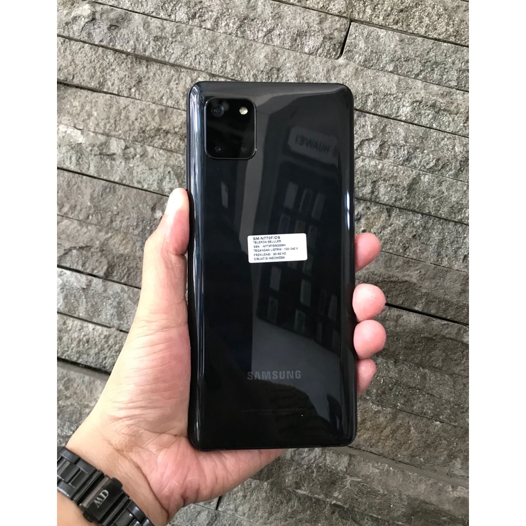 Jual Samsung Galaxy Note 10 LITE Ram 8/128GB Dual Sim Second Mulus