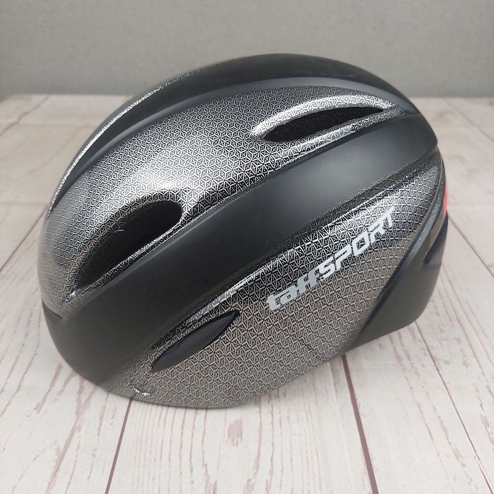 Helm Sepeda Cycling Bike Helmet Visor Removable Lens - WT-018S-BK - DPSE23BK Black