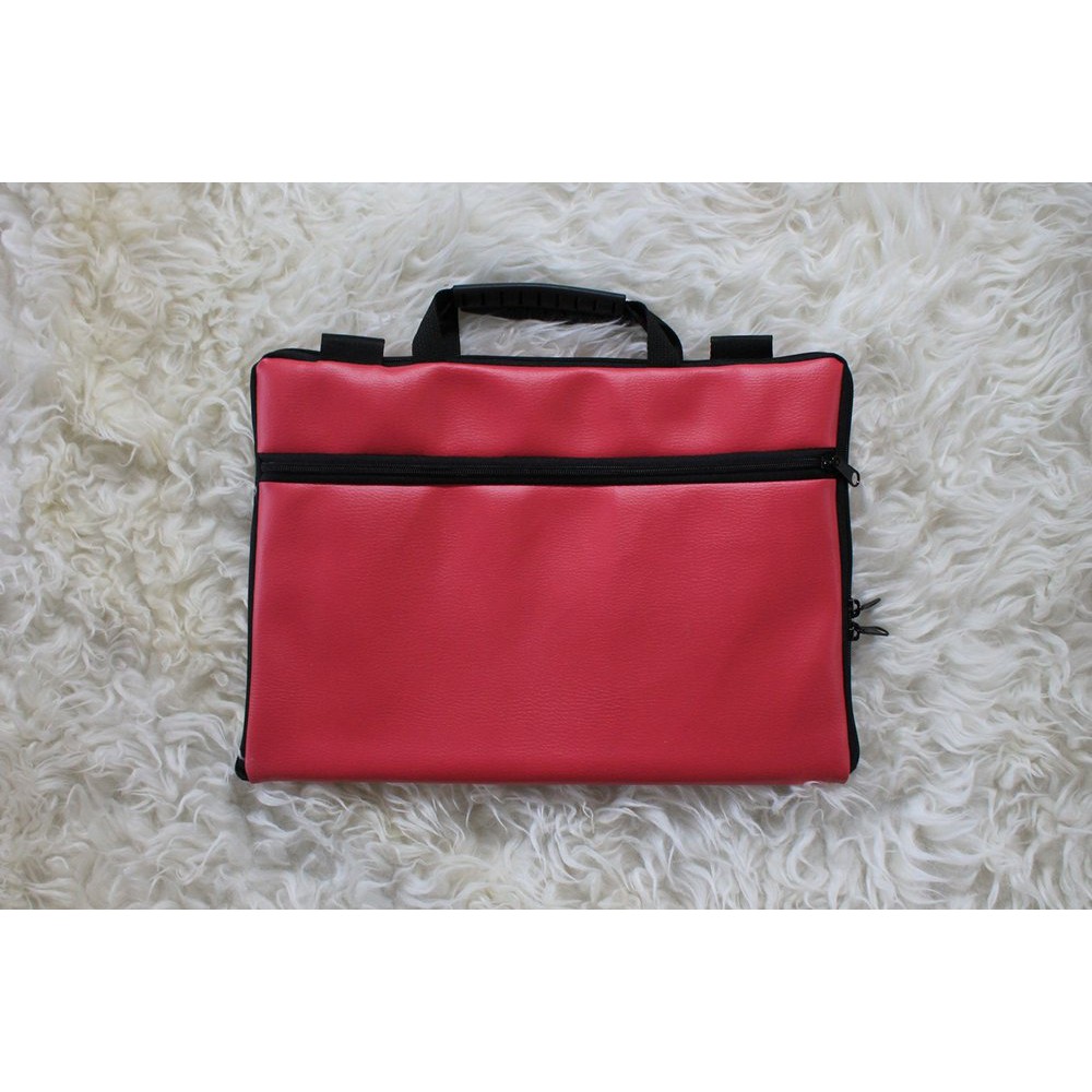 Softcase fanta 10 11 - 12 inchi kulit leather premium case tas cover sarung laptop netbook notebook