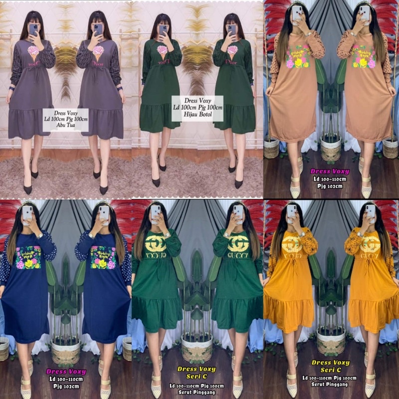 Dress voxy murah