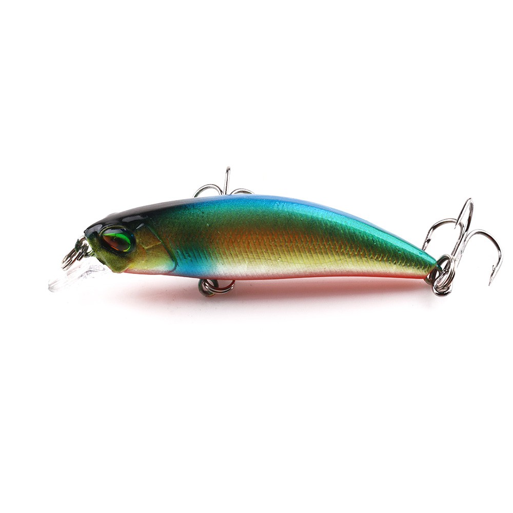 (Flash Sale)HENGJIA 5Pcs 7cm/4.3g Classical Minnow Umpan Pancing Swimbait Fishing Lure Sinking Bass Ikan Kail