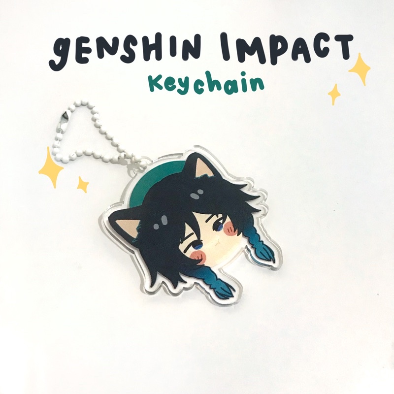 Genshin Impact Acrylic Keychain