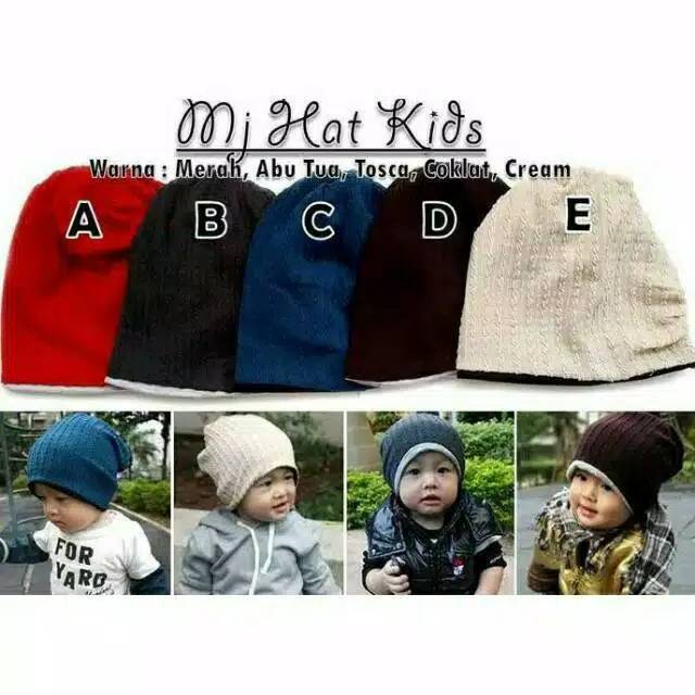 [Perlengkapanbayimurahbdg] Grosir Murah Kupluk anak Mj Bolak Balik bayi Mj Hat