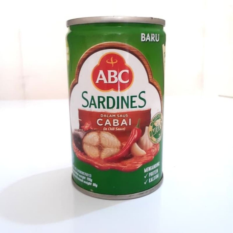 

Sarden ABC Saus Cabai 155 Gram