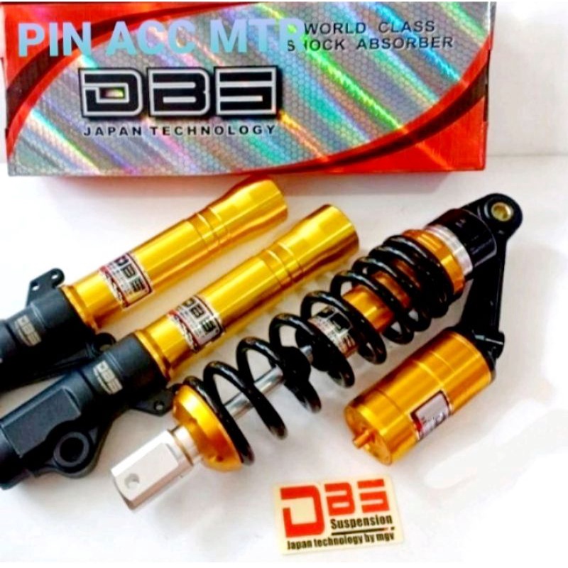 Paket variasi motor Shockbreaker Depan + Belakang Untuk Motor All Mio All Beat All Vario Uk Shock 310mm/330mm/Merek Shock DBS/Fastbikes Depan/Belakang