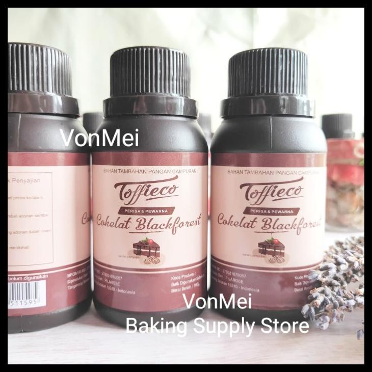 

[READY STOCK] TOFFIECO CHOCOLATE BLACK FOREST PASTE PERISA PASTA COKLAT BF 100 GR