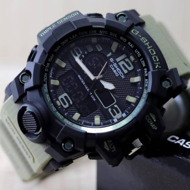 JAM TANGAN PRIA CASIO G-SHOCK GG1000 TALI RUBER