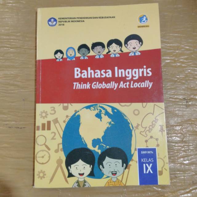 Buku bahasa Inggris kelas 9 diknas
