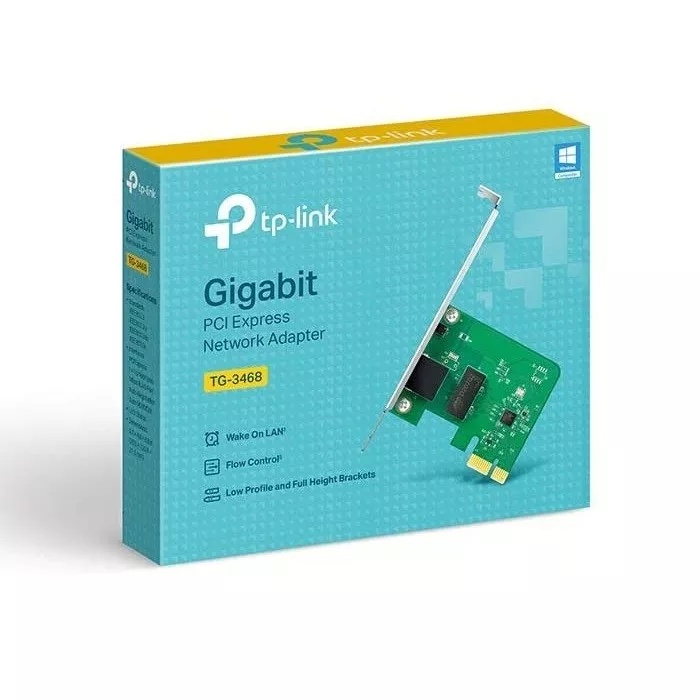 TP-LINK TG 3468 PCI Express Gigabit LAN Network Adapter TG3468 TPLink