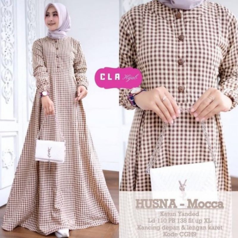 Baju Gamis Syari Husna Dress
