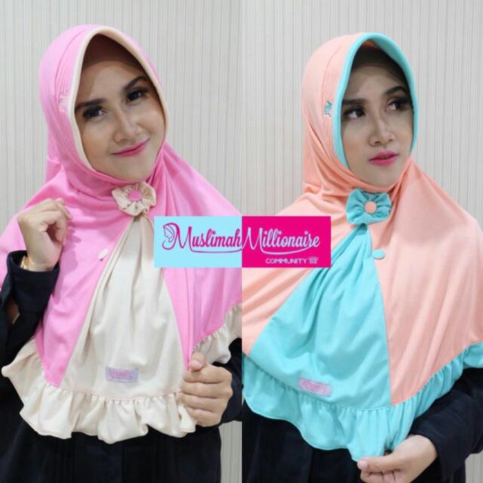 JILBAB DEWASA | KERUDUNG DEWASA | BERGO MIULAN |Bergo RAPUNZEL