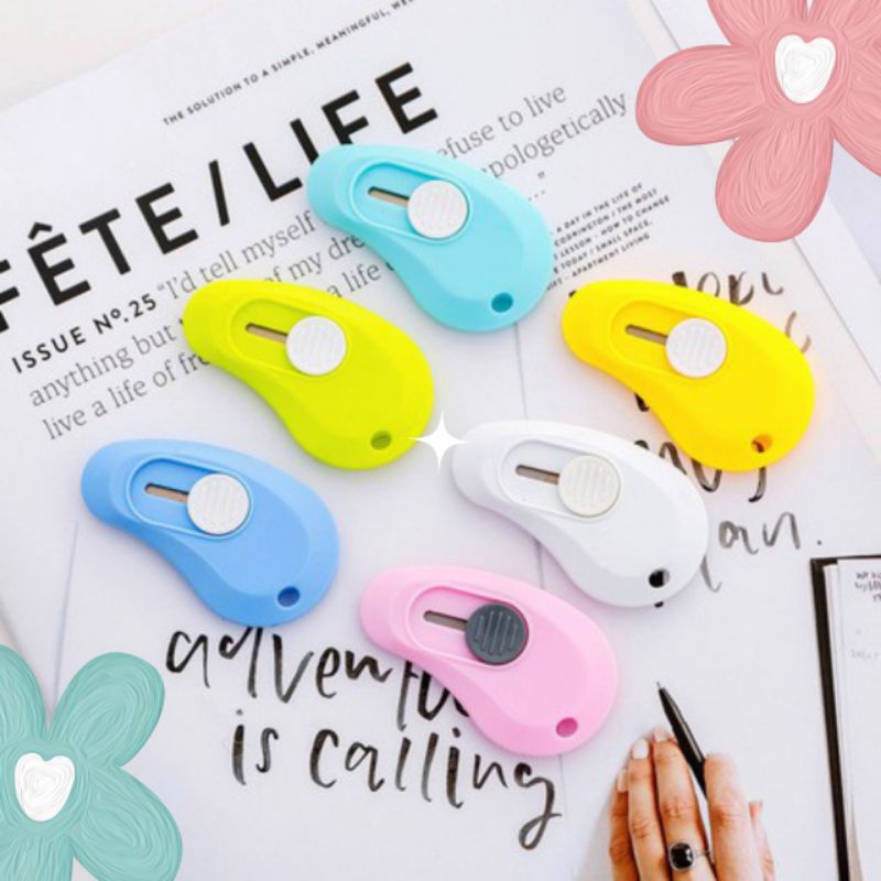 

SN62 Cutter Mini Oval Cute / Cutter Kecil Korea Lucu