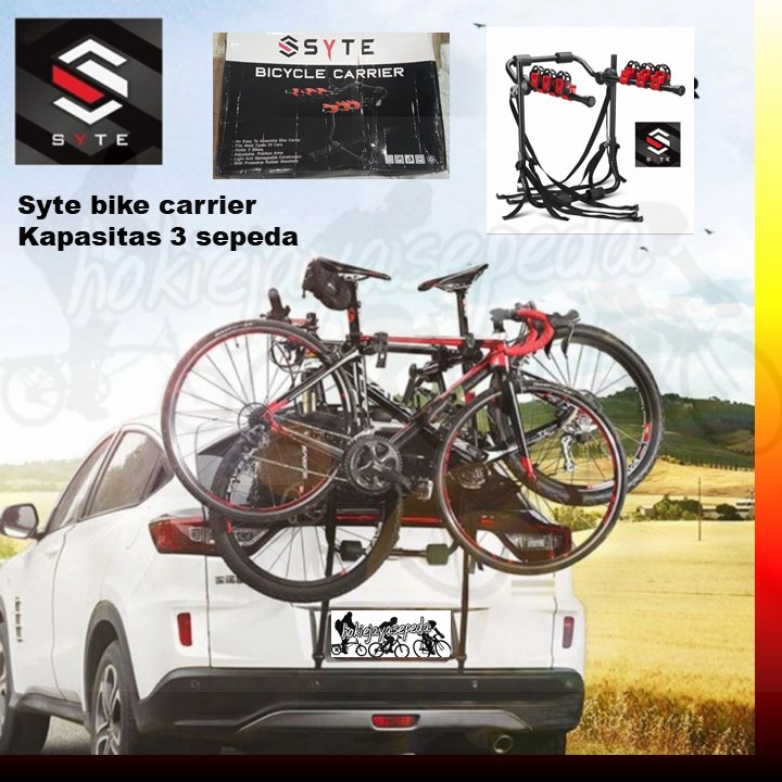 SYTE BIKE CARRIER UNTUK MOBIL KAPASITAS 3 SEPEDA