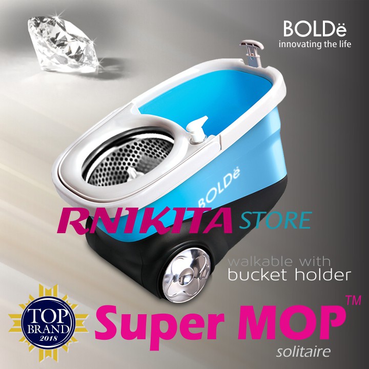 BOLDe SOLITAIRE - Supermop Alat Pel Modern Utilitas Lengkap