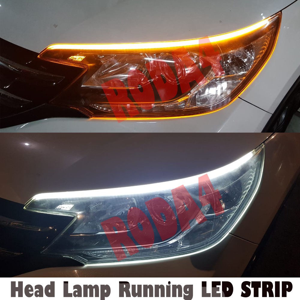 Lampu Strip Running Turning LED Headlamp Sein CRV Turbo 2017