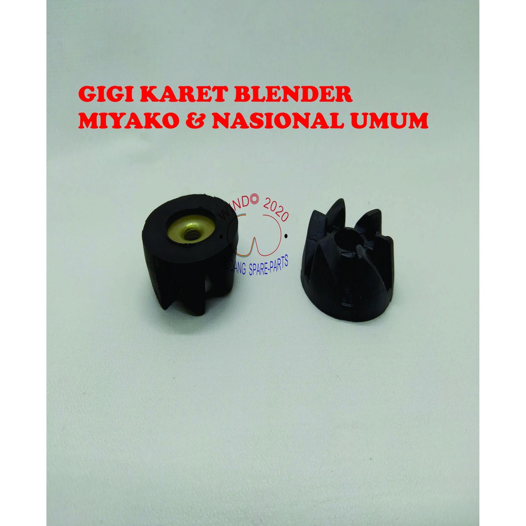 GIGI KARET BLENDER MIYAKO &amp; NASIONAL |  GEAR BLANDER | GIGI KARET PISAU BALNDER | APER PLAT