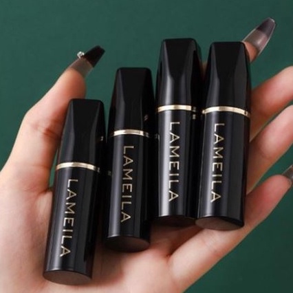 Lameila Black Gold Edition Lipstick 4 Warna Tahan Air Tahan Lama DJ 2005