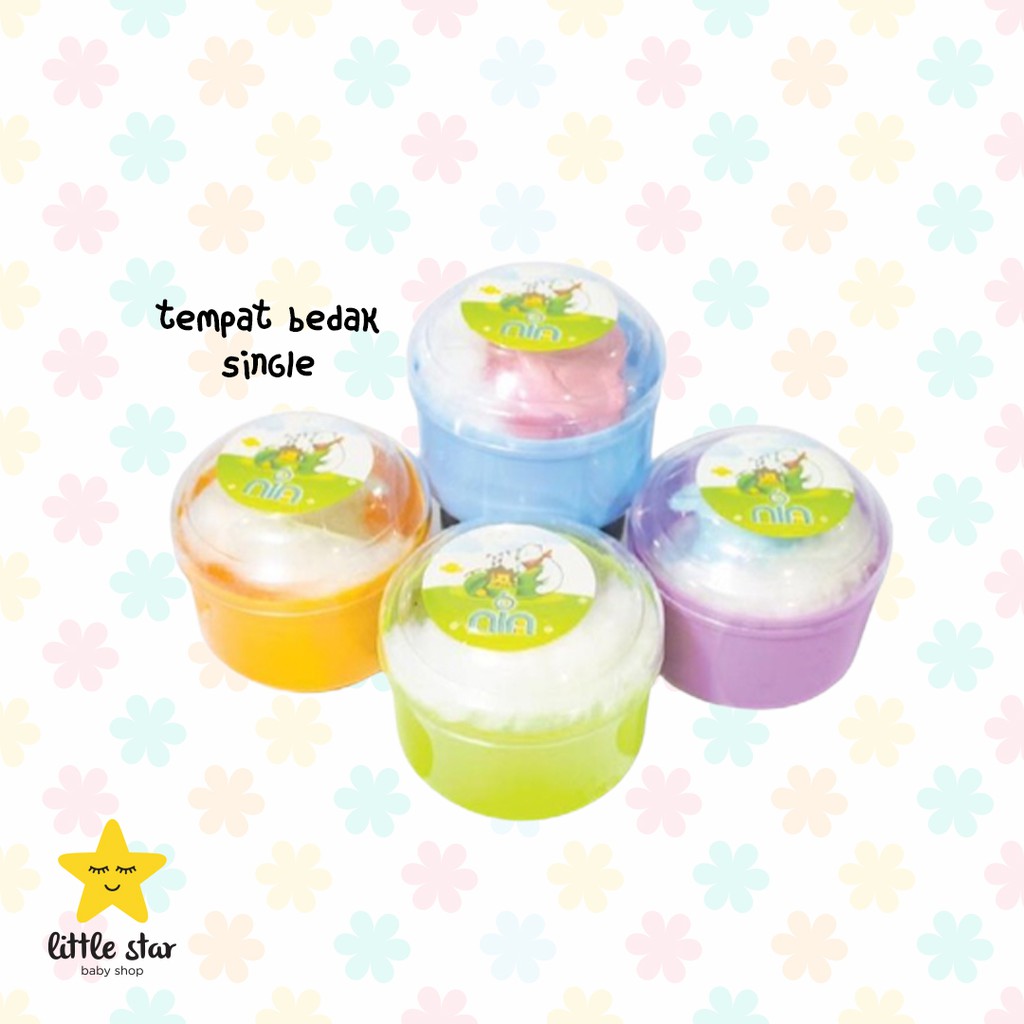 Tempat Bedak Bayi Nia Single | Anti Pecah