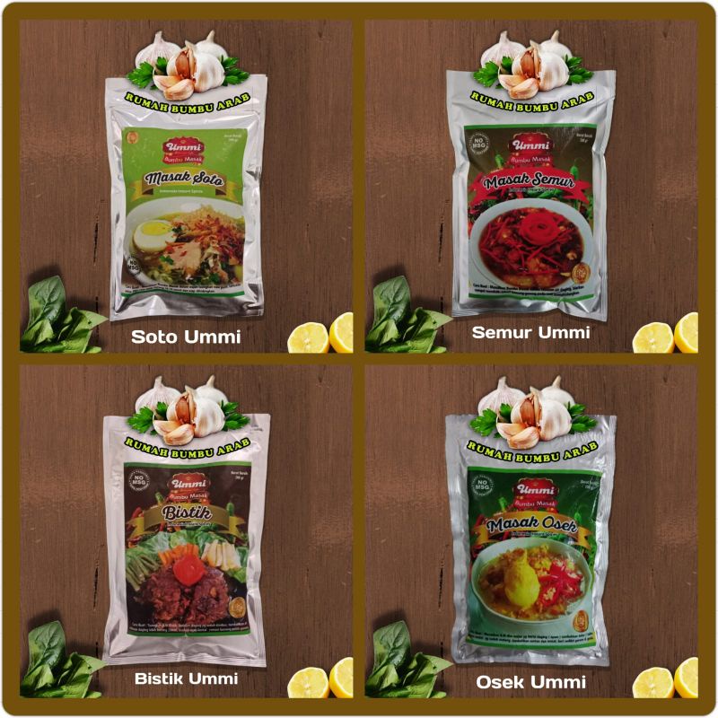 

Aneka Bumbu Basah UMMI "NO MSG