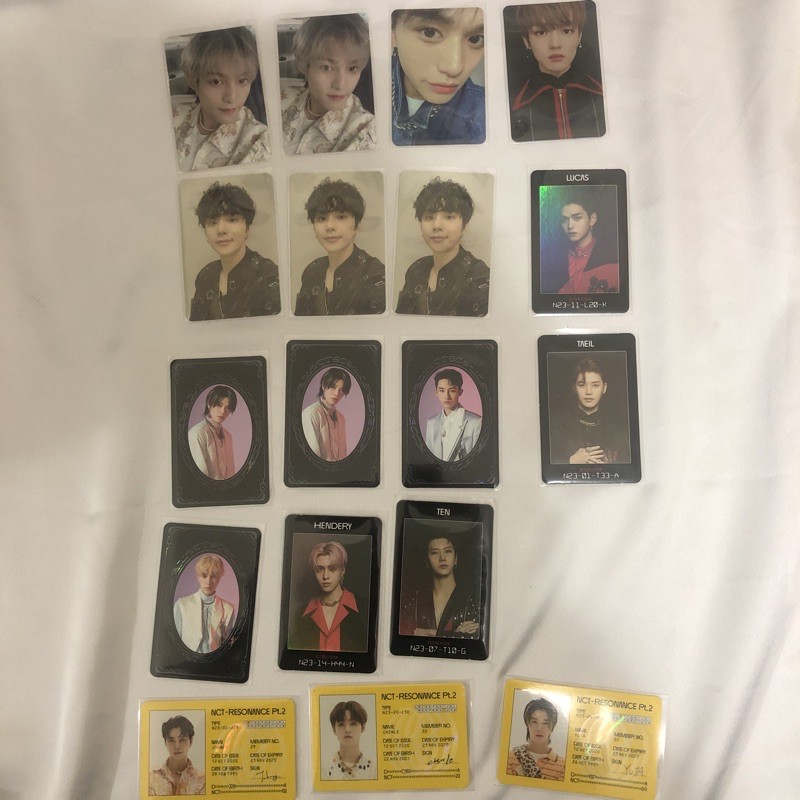 PC NCT, ID card, ACC, YB