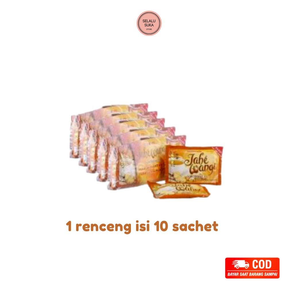 

JAHE WANGI SIDOMUNCUL MINUMAMAN TRADISIONAL HERBAL RENCENG ISI 10 SACHET