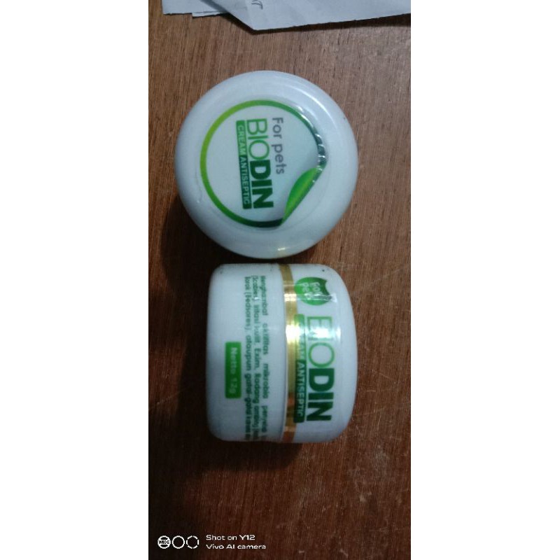 Biodin Cream / salap Antiseptic 12gr Salep Scabies Salep Jamur Kucing Anjing Kelinci