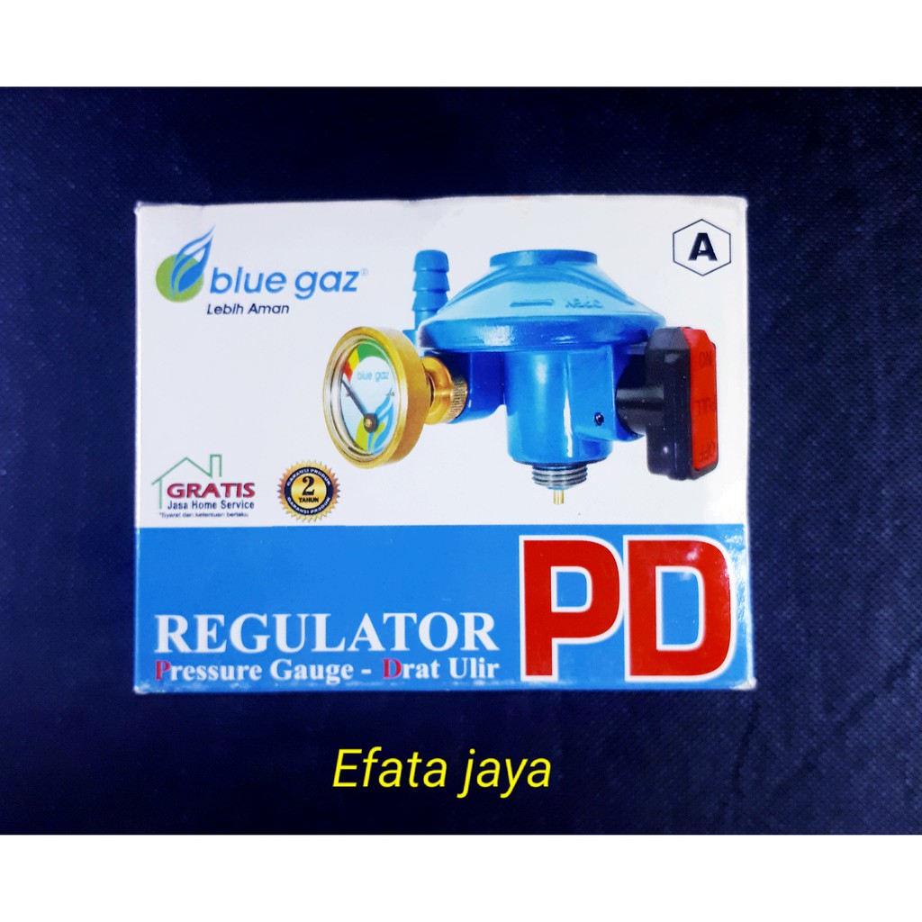 regulator blue gas meter