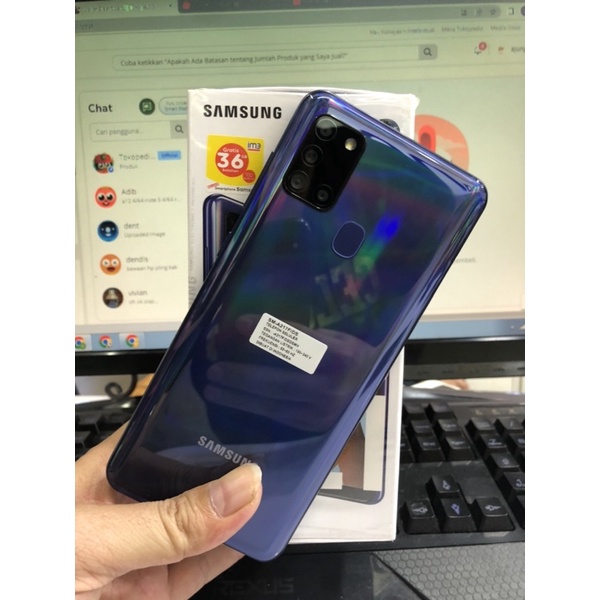 SAMSUNG A21s RAM 3GB/32GB SECOND GARANSI RESMI