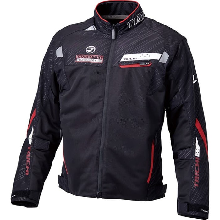 RS Taichi RSJ325 RACER MESH JACKET Touring Motor - Black/Red