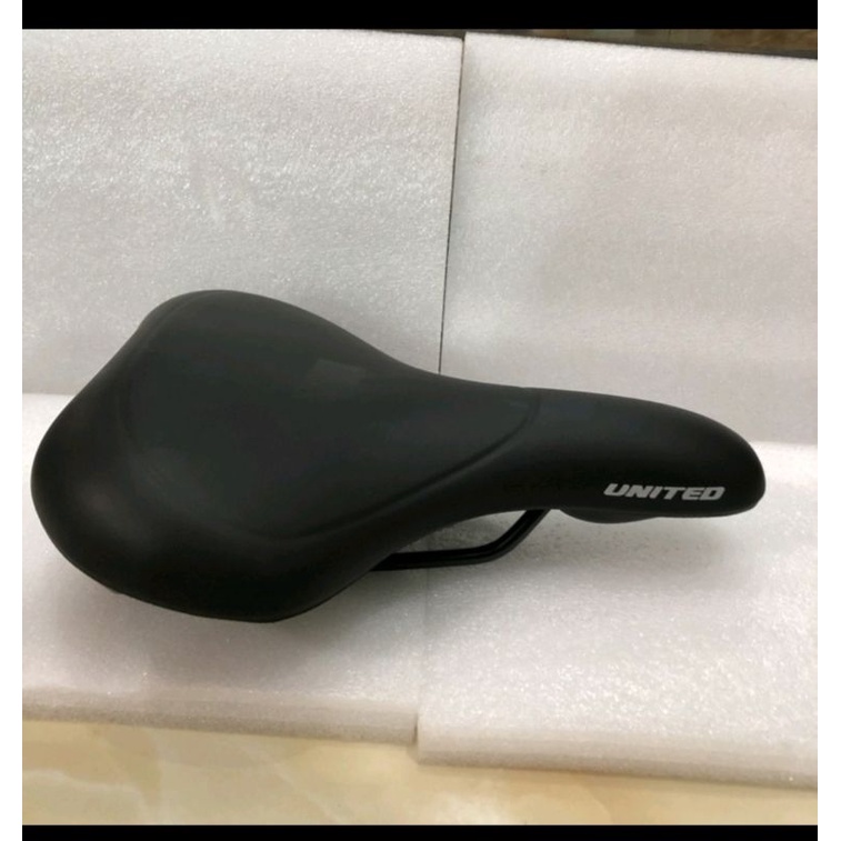 Sadel sepeda bahan gel empuk original united 60236