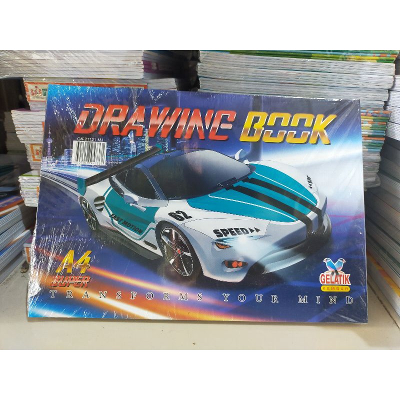 

Buku Gambar Gelatik / Buku Gambar Wisuda A4 / 1Pak isi 10 Buku