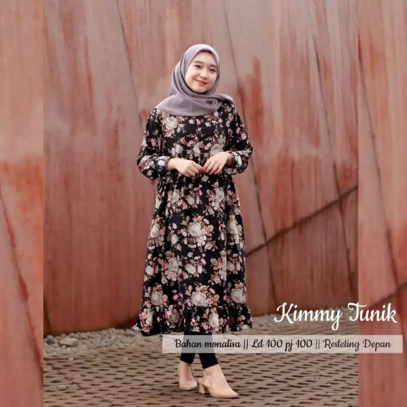 tunik wanita terbaru tunik muslim tunik korean sytle tunik monalisa tunik wanita bunga tunik wanita 