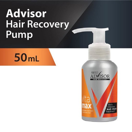 ⭐ BAGUS ⭐ MAKARIZO Hair Scalp Tonic 240ml | 145ml ADVISOR VITAMAX 50ml | Hair Recovery Serum / Vitamin Rambut / Rambut Rontok