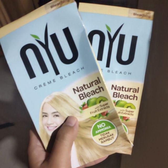 Nyu Hair  color  cat rambut Alami Shopee Indonesia 