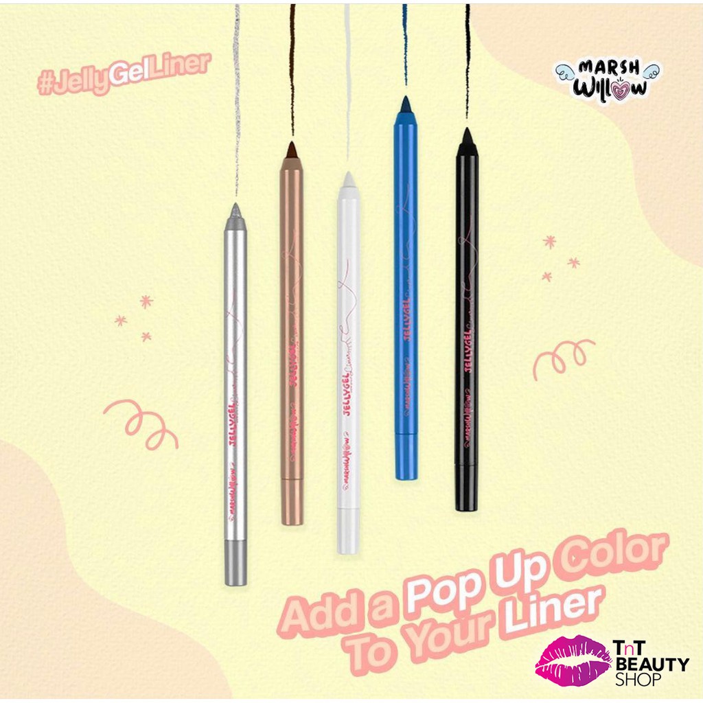 MARSHWILLOW jelly gel waterproof eyeliner pencil by natasha willona